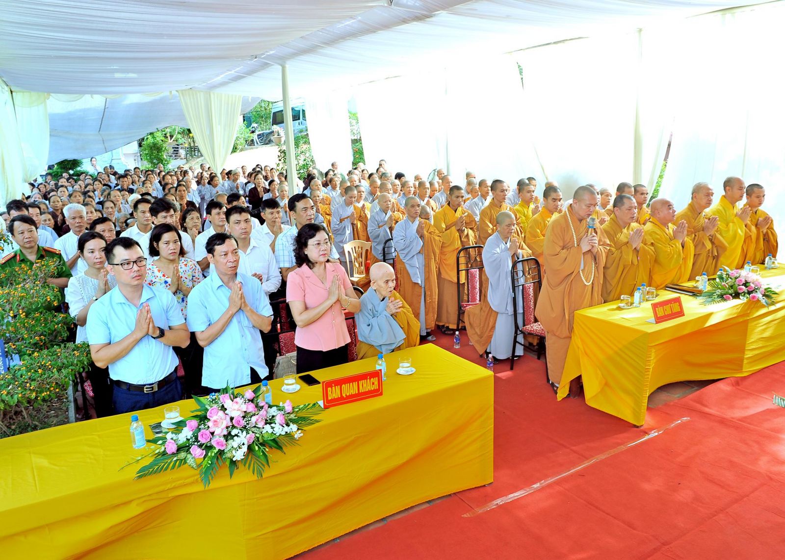 Hạ trường Tăng Phúc khai pháp khóa An cư

