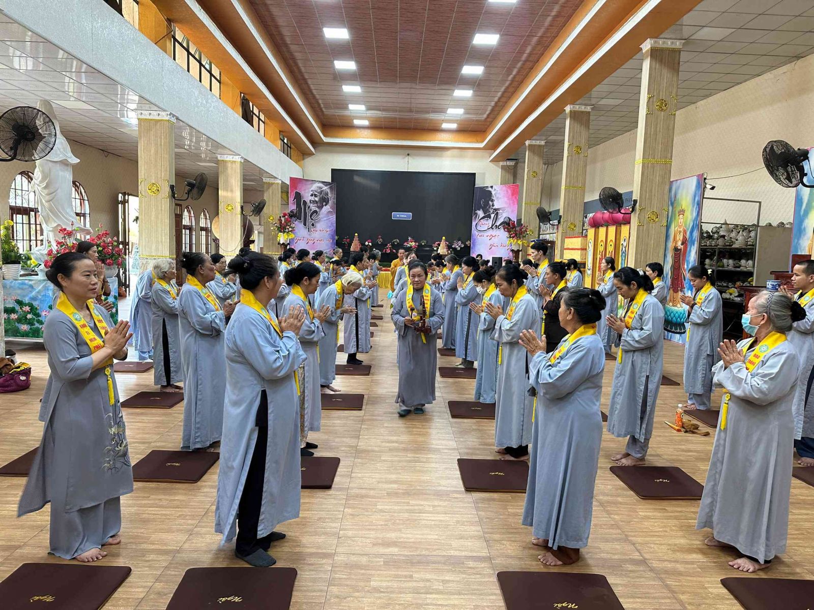 Biên Hòa: Chùa Trúc Lâm Viên Nghiêm tổ chức khoá tu Một Ngày Phúc Lạc lần 42
