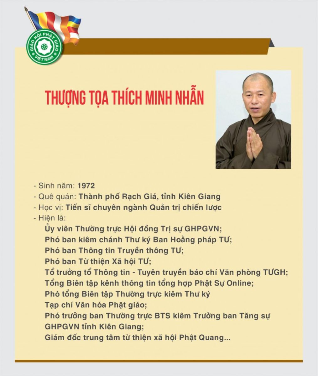 TP.HCM: Trung ương Giáo hội bổ sung TT. Thích Minh Nhẫn vào Ủy viên Thường trực HĐTS GHPGVN nhiệm kỳ VIII (2017-2022)
