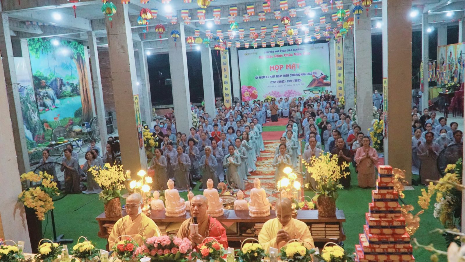 Biên Hòa: Chùa Viên Giác long trọng tổ chức Lễ Vía Đức Phật A Di Đà