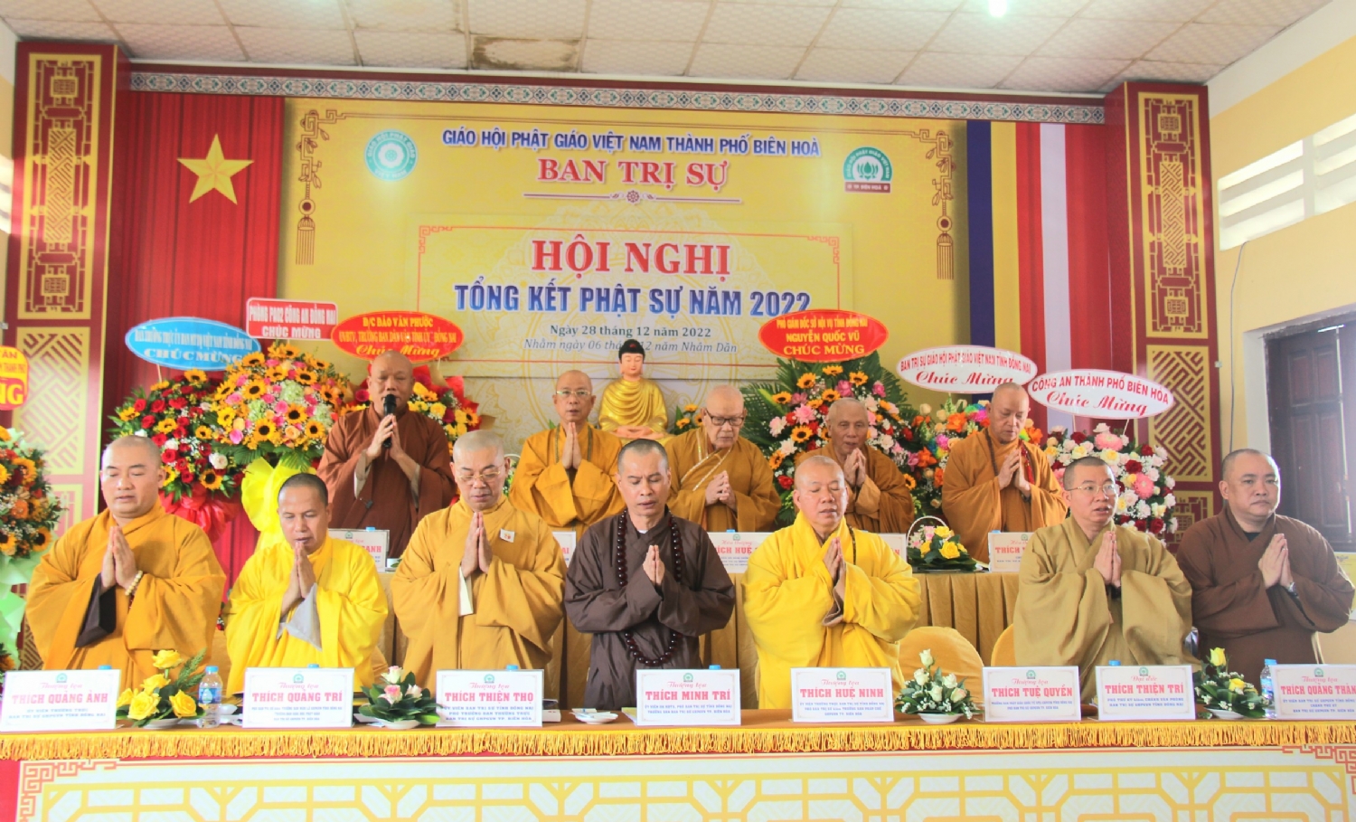 Đồng Nai: Phật Giáo Tp. Biên Hòa Tổng Kết Công Tác Phật Sự Năm 2022 Với Những Thành Quả Đáng Trân Trọng