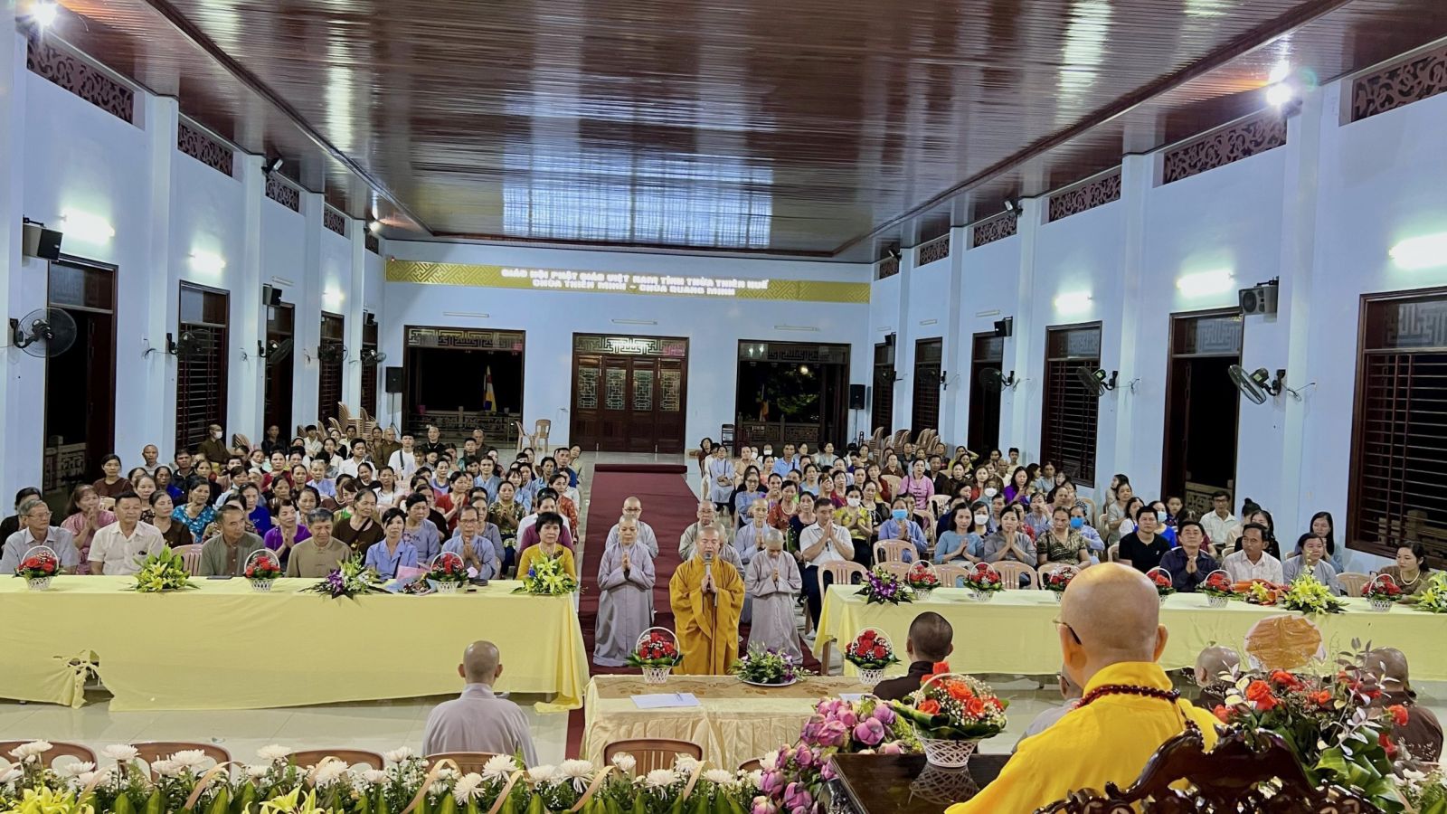 Đạo tràng Sen Vàng Việt Nam họp mặt tổng kết công tác Phật sự nhiệm kỳ 5 năm 2017 - 2022