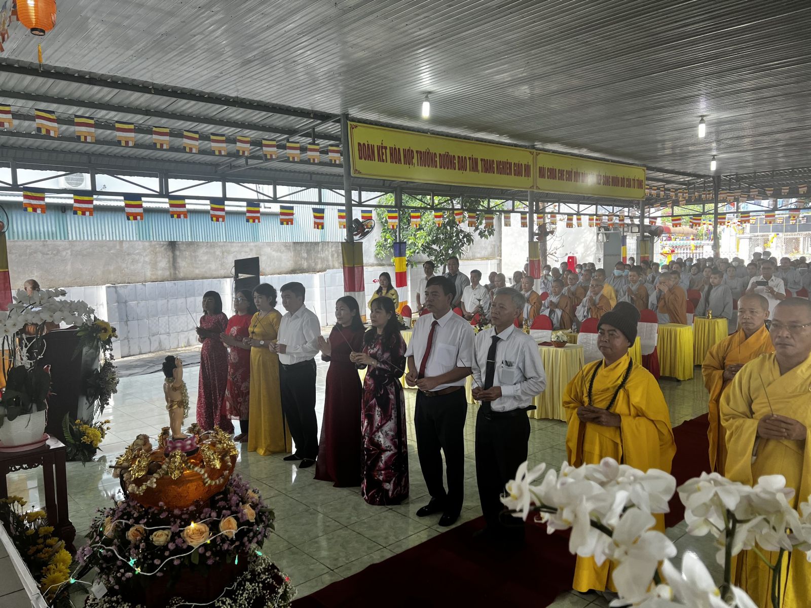 Đồng Nai: Ban trị sự GHPGVN huyện Trảng Bom long trọng tổ chức Đại Lễ Phật Đản PL. 2567 – DL. 2023