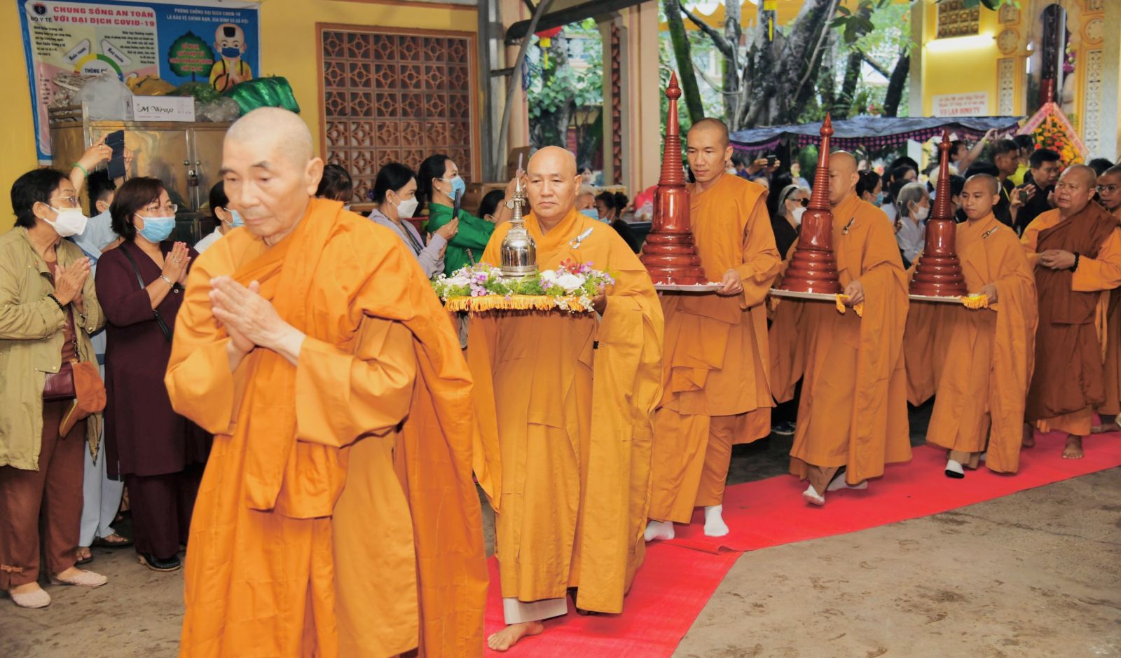 Đồng Nai: Lễ cúng Tiên thường và cung tiến Giác linh Đại lão Hòa thượng thượng Thiện hạ Phước - Tổ sư Khai sáng Liên Tông Tịnh Độ Non Bồng