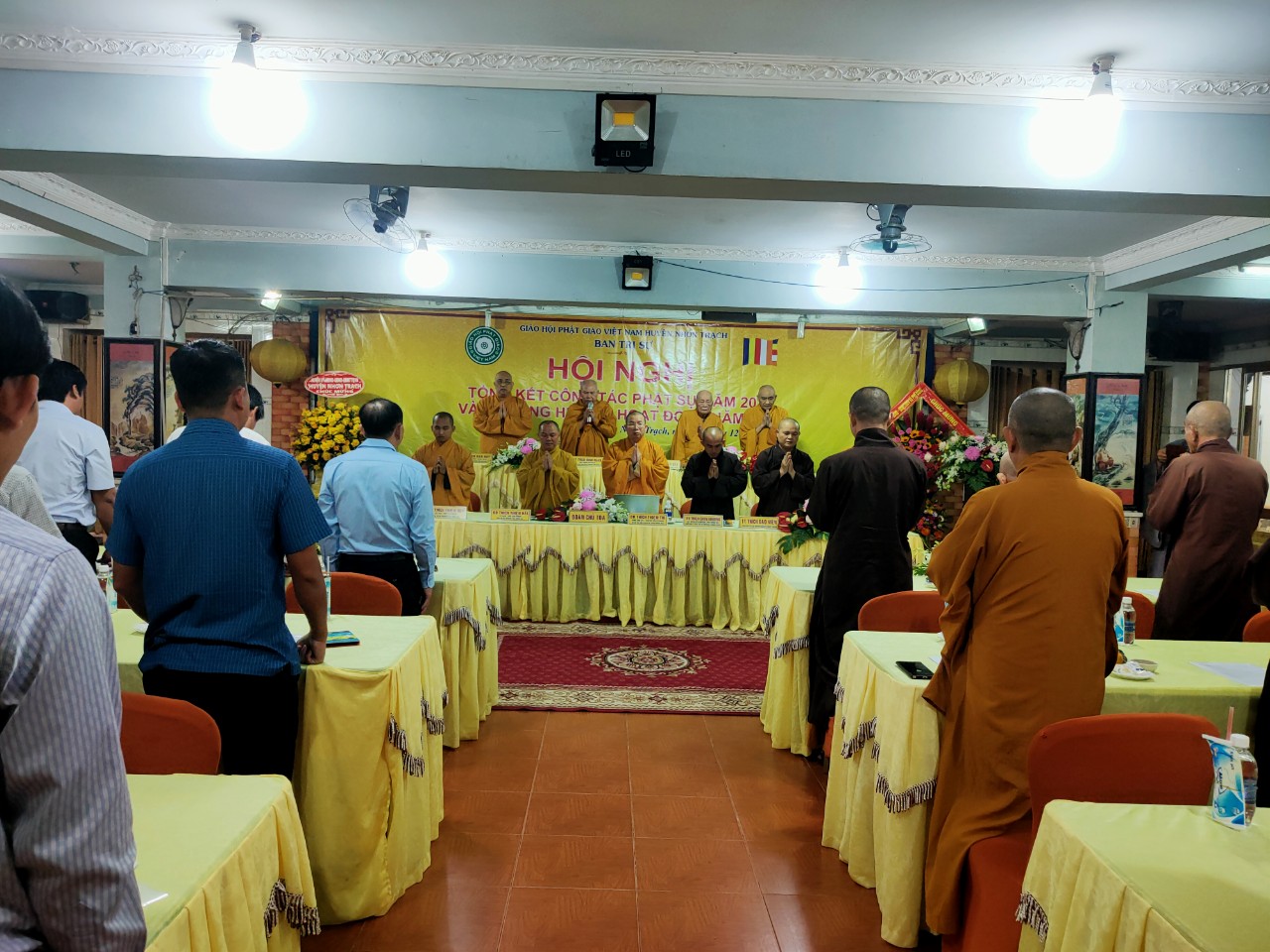 Đồng Nai: Ban Trị sự GHPGVN huyện Nhơn Trạch tổ chức Hội nghị Tổng kết công tác Phật sự năm 2022 và phương hướng hoạt động năm 2023.